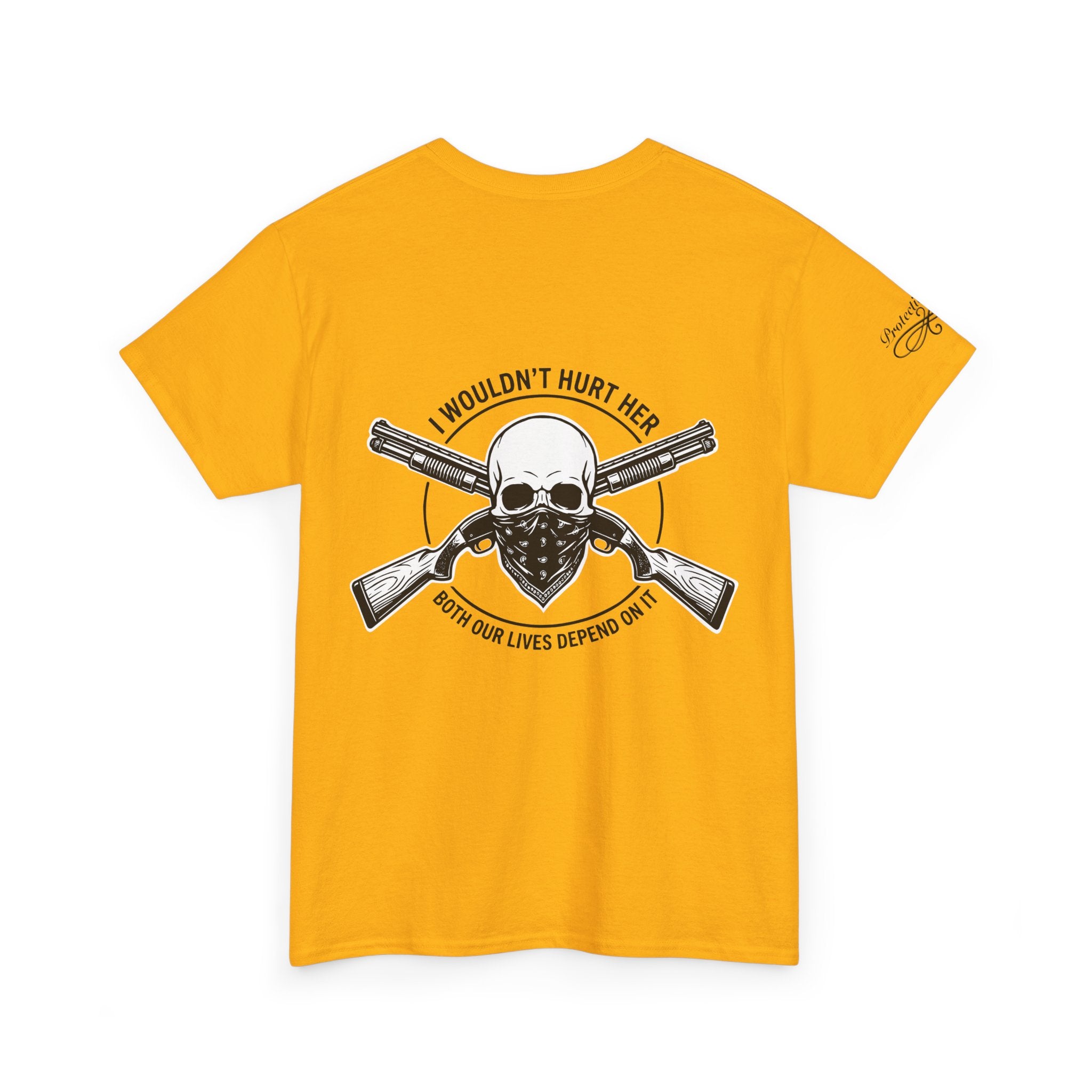 Protective Dad Shotguns T-Shirt | Here’s Your Warning