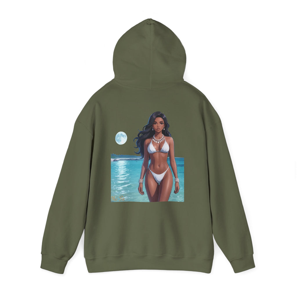 Under the Moon Light Yes Sir Hoodie | Parental Advisory  for the Bearded