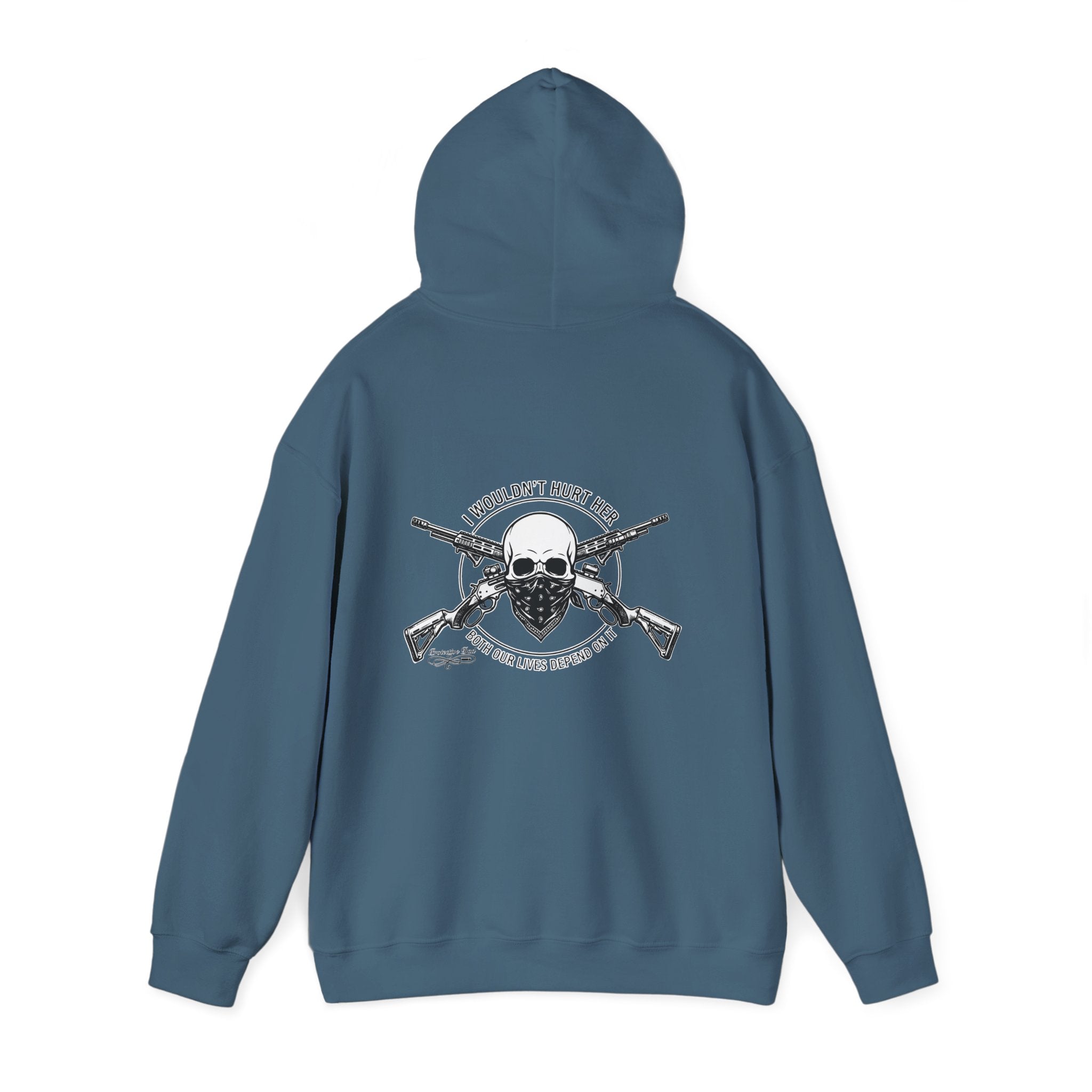 Protective Dad Lever Action - Hoodie | Here’s Your Warning