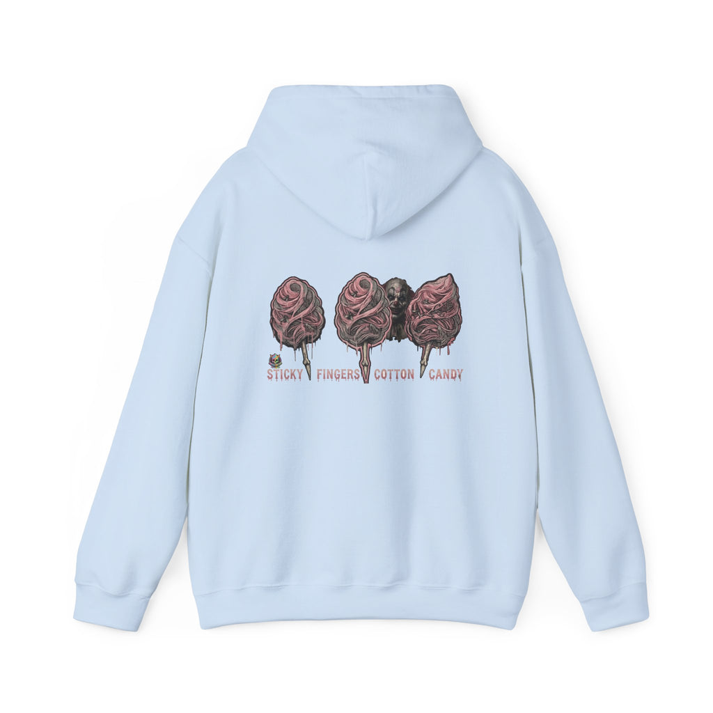 Cotton Candy Skullcream Hoodie — Sticky Fingers Band Graphic Pullover