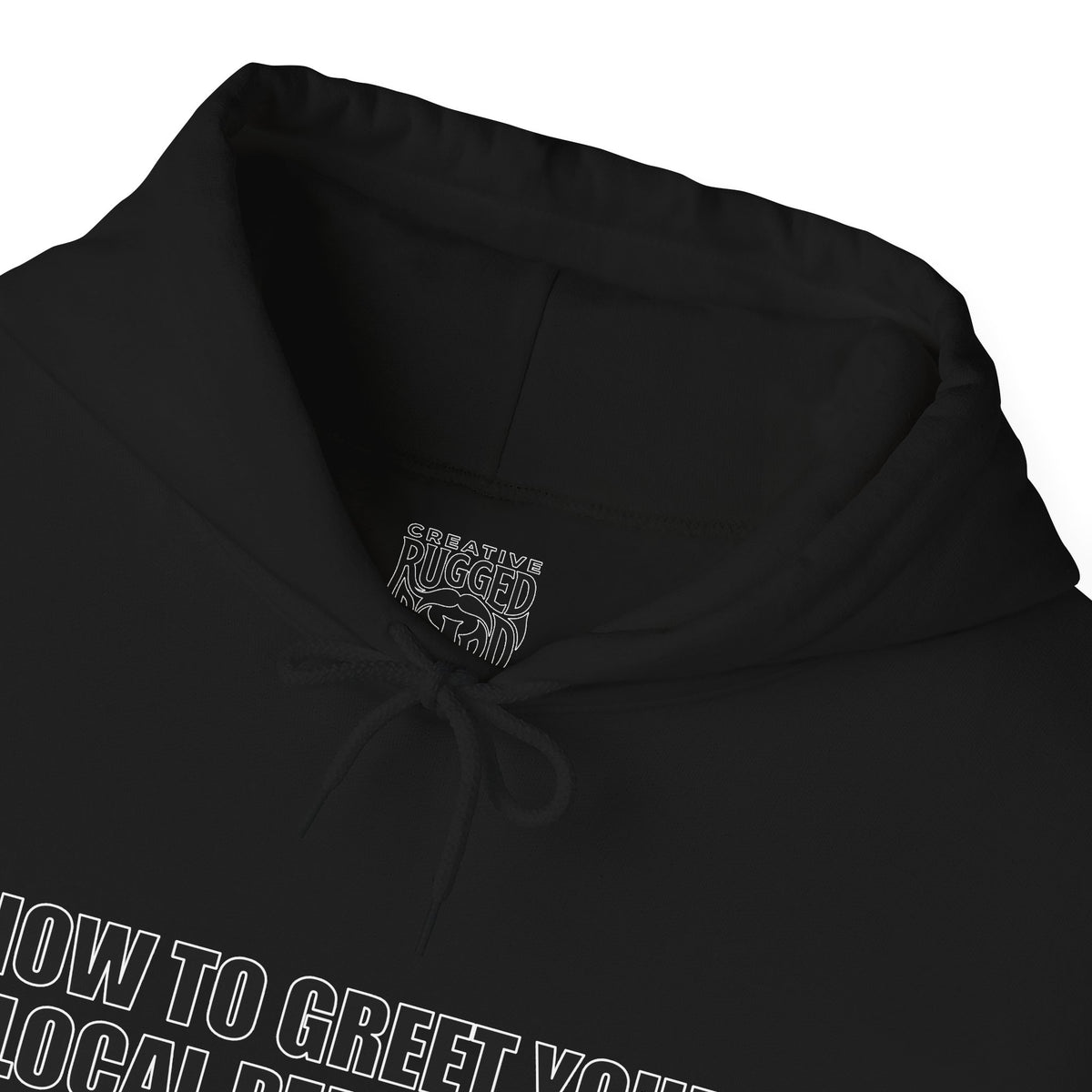 Protective Dad Greetings Hoodie | Here’s Your Warning