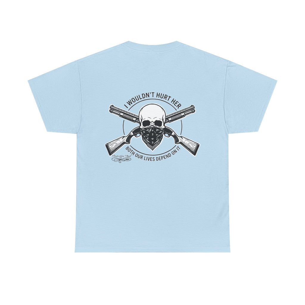 Protective Dad Shotguns T-Shirt | Here’s Your Warning