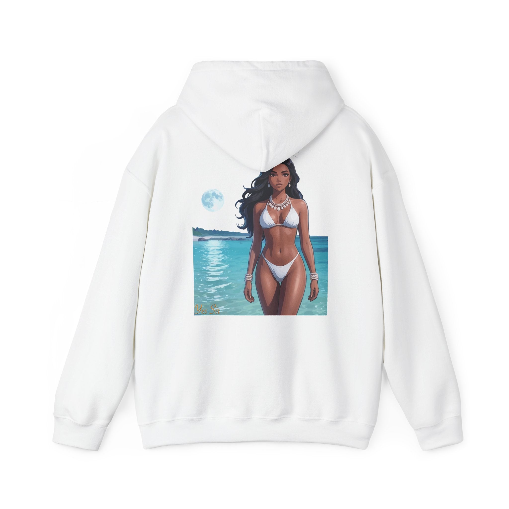 Under the Moon Light Yes Sir Hoodie | Parental Advisory  for the Bearded