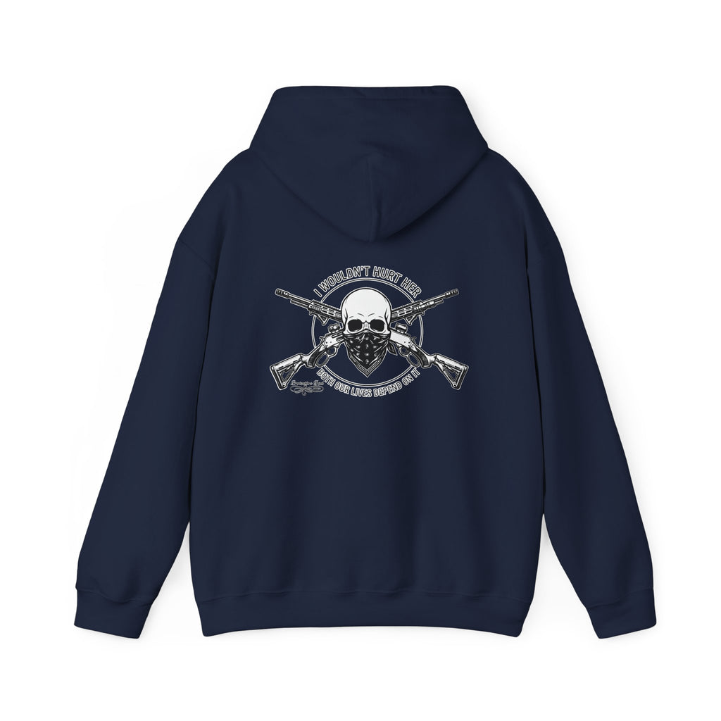 Protective Dad Lever Action - Hoodie | Here’s Your Warning