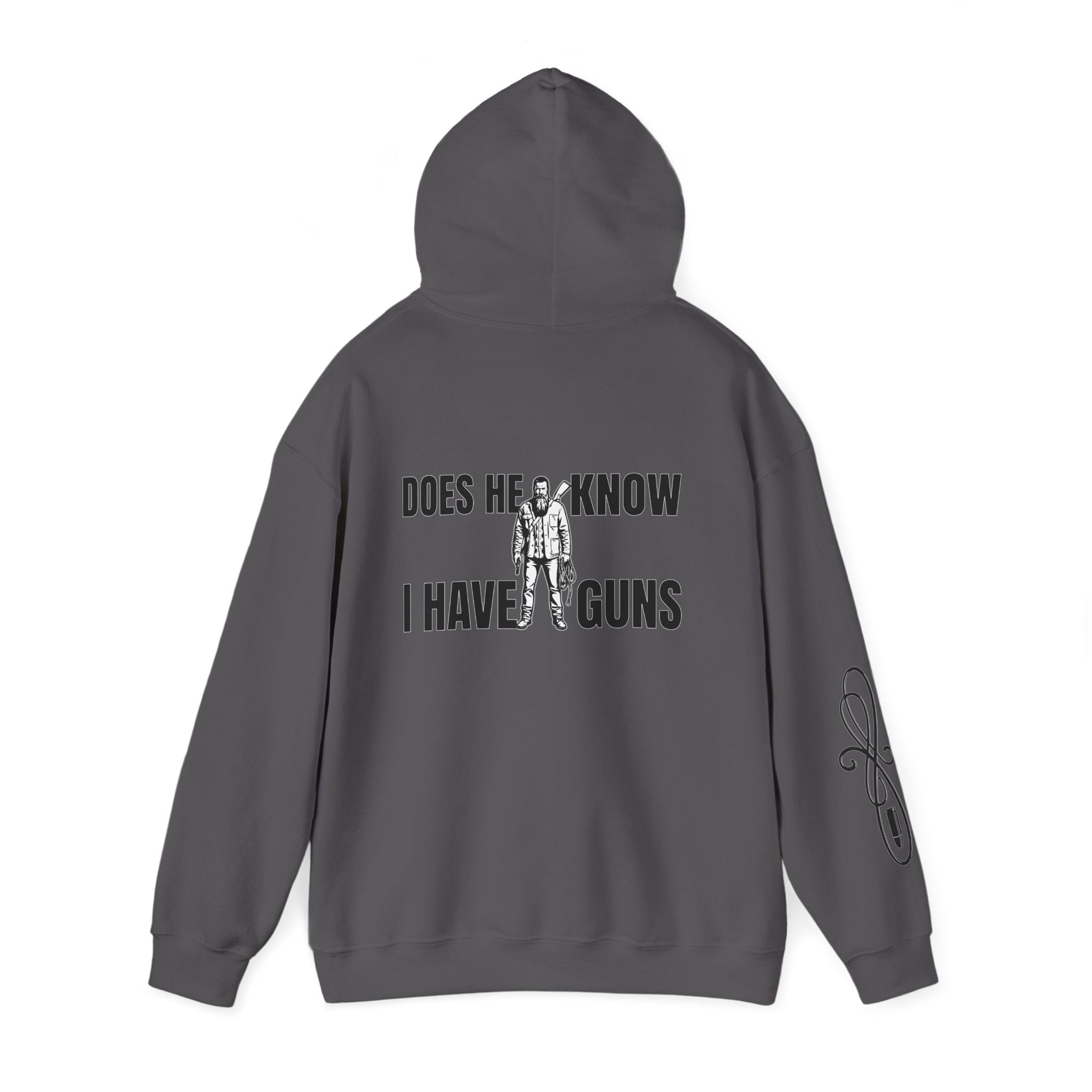 Protective Dad Does He Know Hoodie | Here’s Your Warning