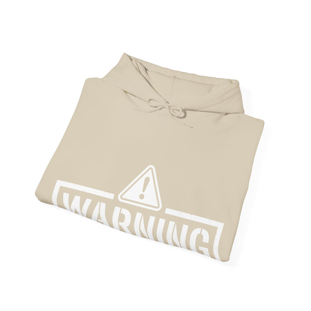 Protective Dad-Rifles Hoodie | Here’s Your Warning | White Font