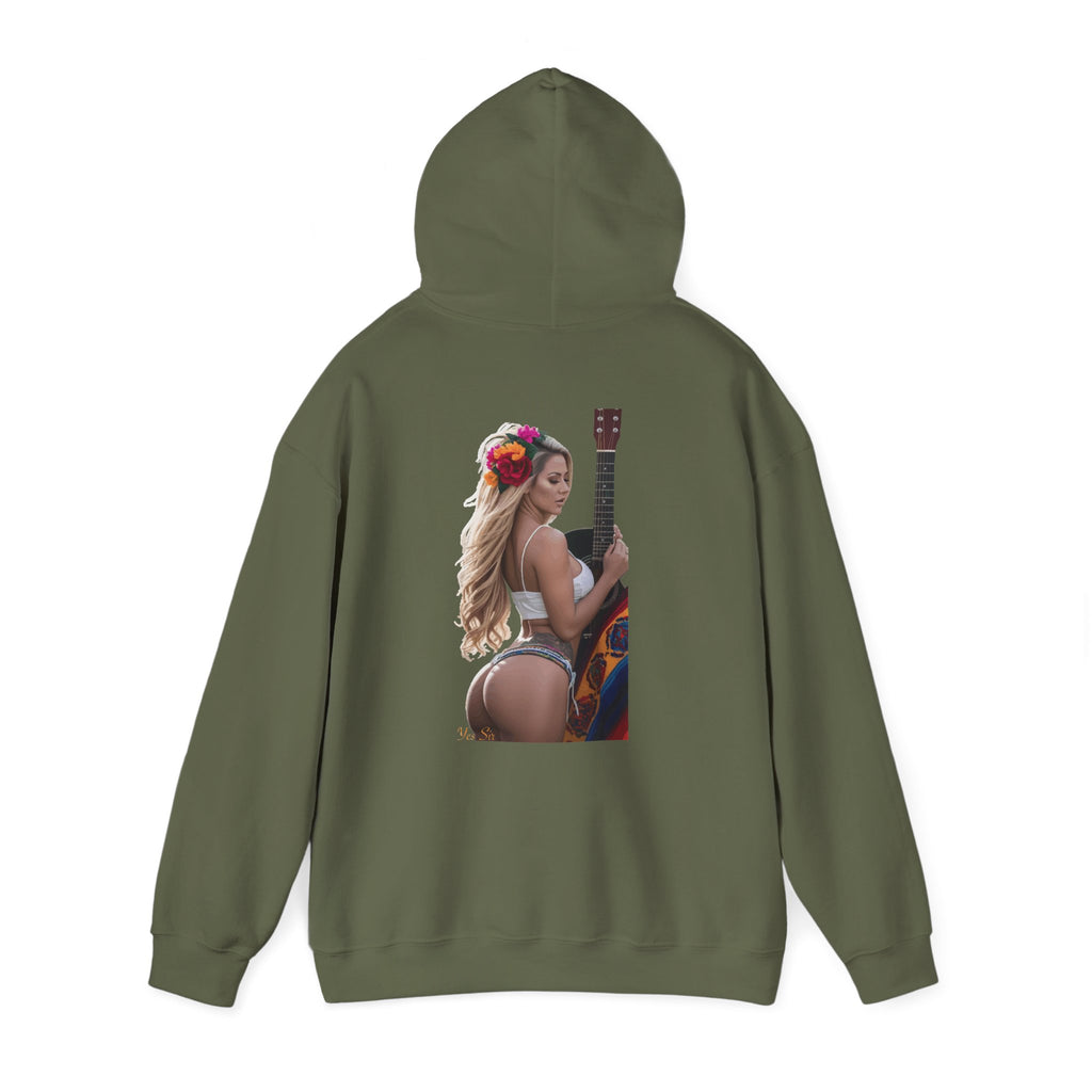 Pretty Flowers Yes Sir Hoodie | Parental Advisory  for the Bearded