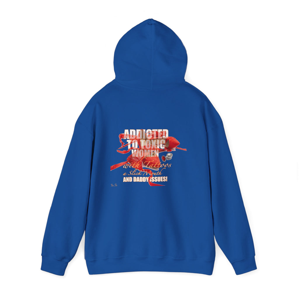 Addicted | Yes Sir Hoodie | Recovering Addict Graphic Hoodie