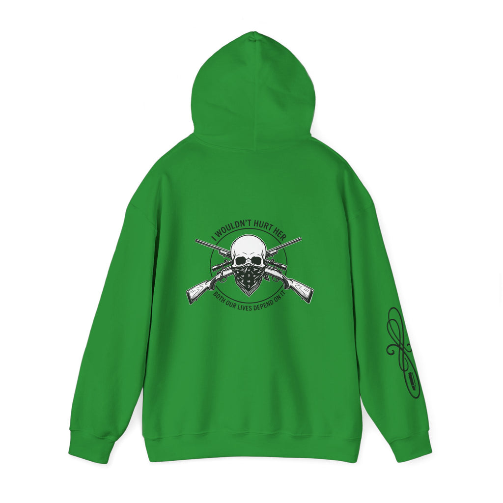 Protective Dad Rifle - Hoodie | Here’s Your Warning