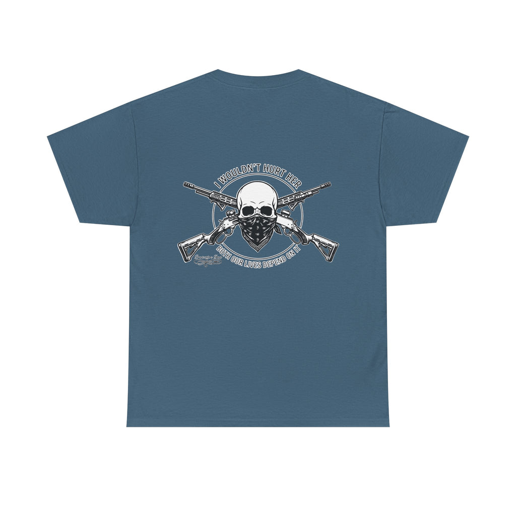 Protective Dad Lever Actions T-Shirt | Here’s Your Warning