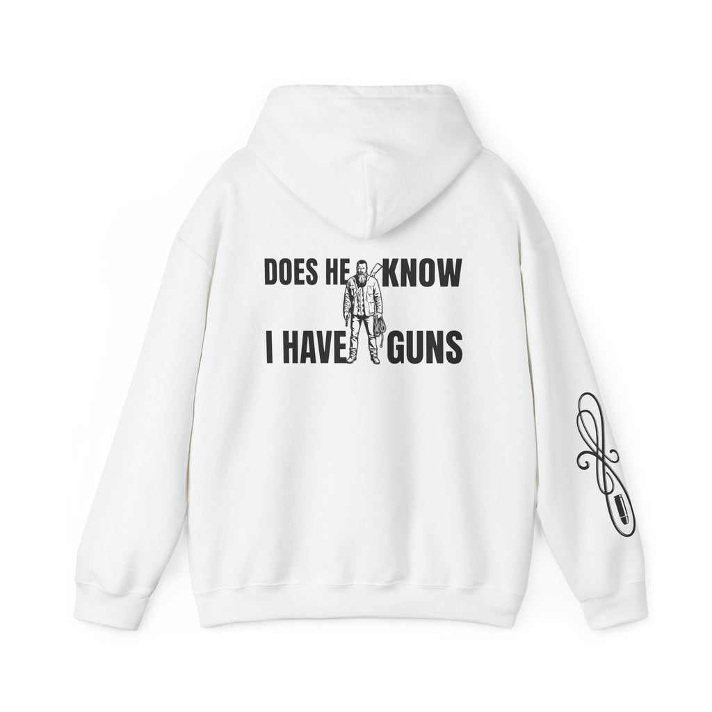 Protective Dad Does He Know Hoodie | Here’s Your Warning