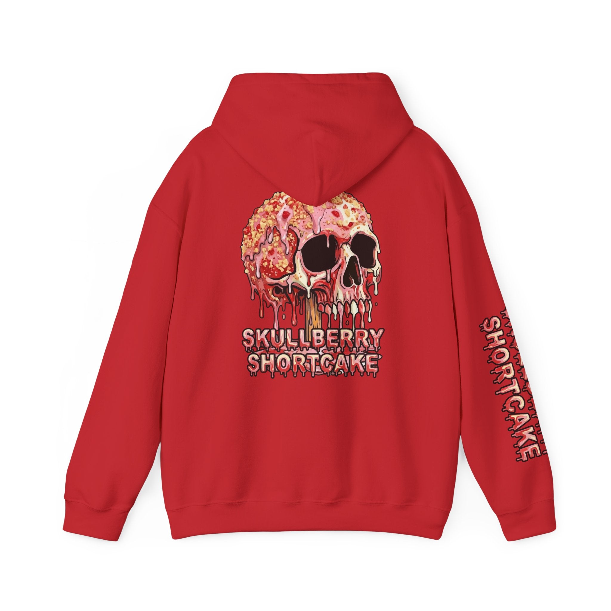 Skullcream-Skullberry Shortcake Hoodie | Dripping Skull Graphic