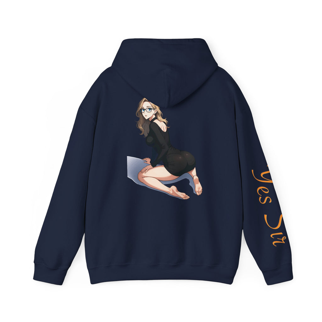 Oopies! Yes Sir Hoodie | Parental Advisory  for the Bearded