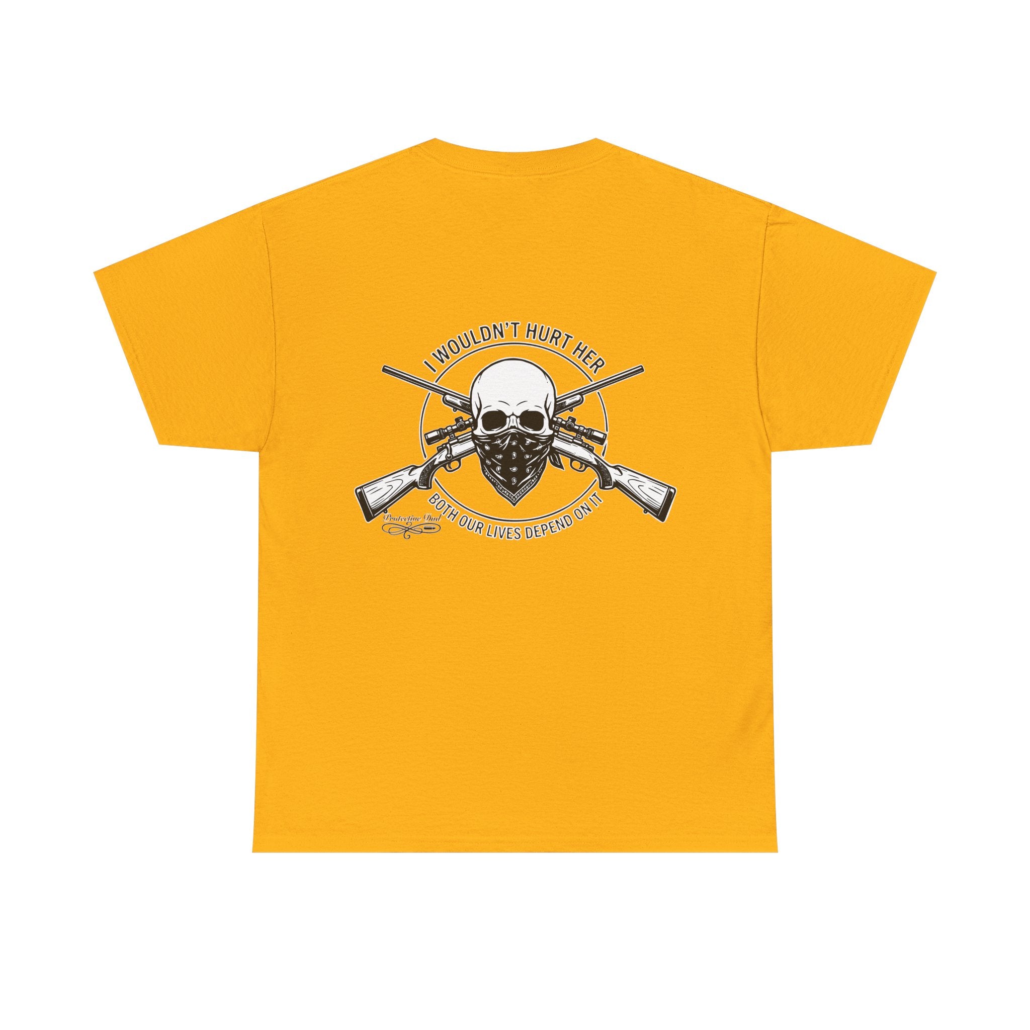 Protective Dad Rifles T-Shirt | Here’s Your Warning