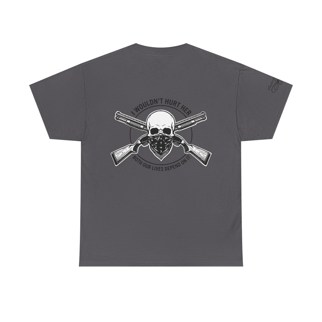 Protective Dad Shotguns T-Shirt | Here’s Your Warning