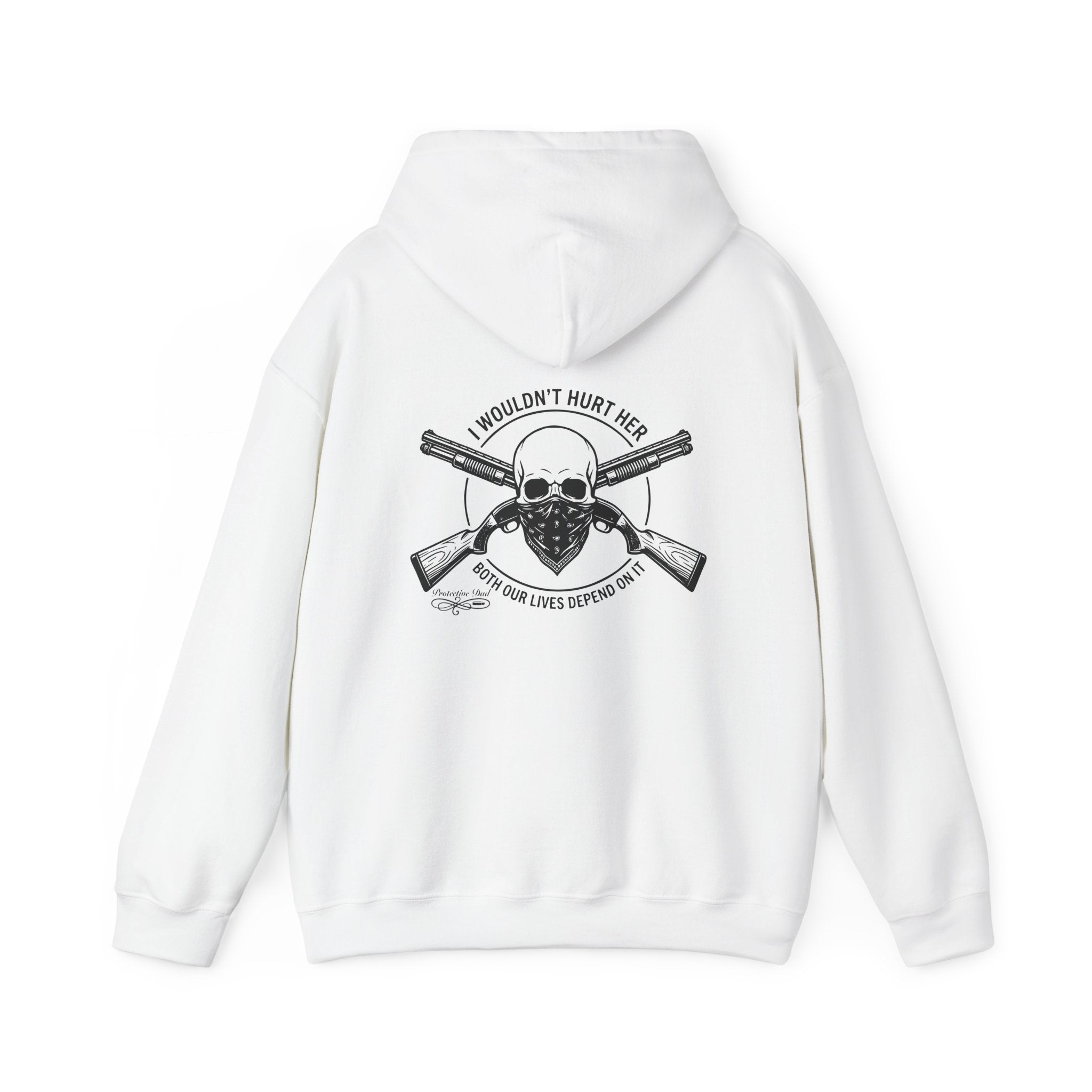 Protective Dad Shotguns - Hoodie | Here’s Your Warning