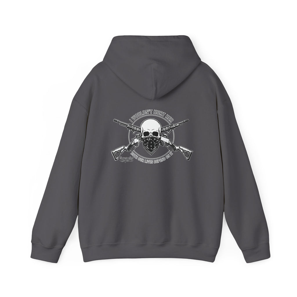 Protective Dad Lever Action - Hoodie | Here’s Your Warning