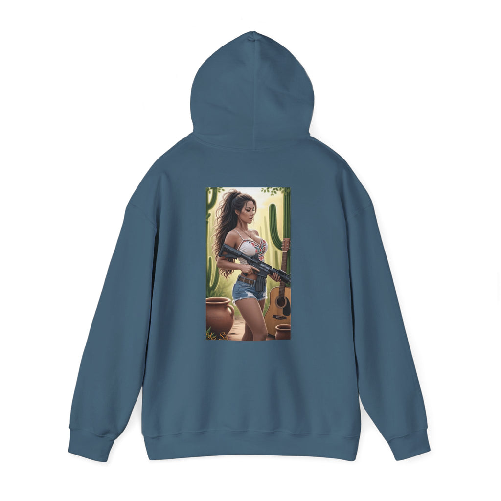 Nice Guitar- Yes Sir Hoodie | Parental Advisory  for the Bearded