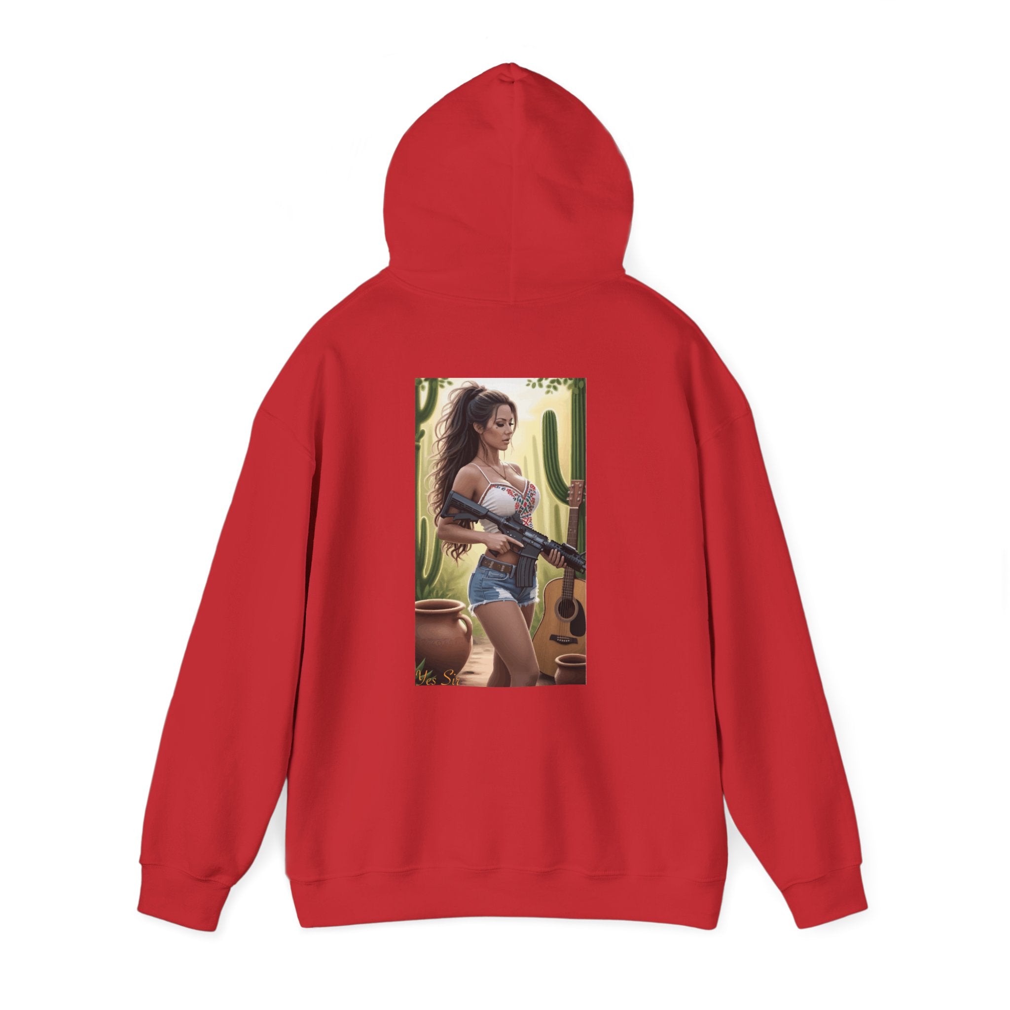 Nice Guitar- Yes Sir Hoodie | Parental Advisory  for the Bearded