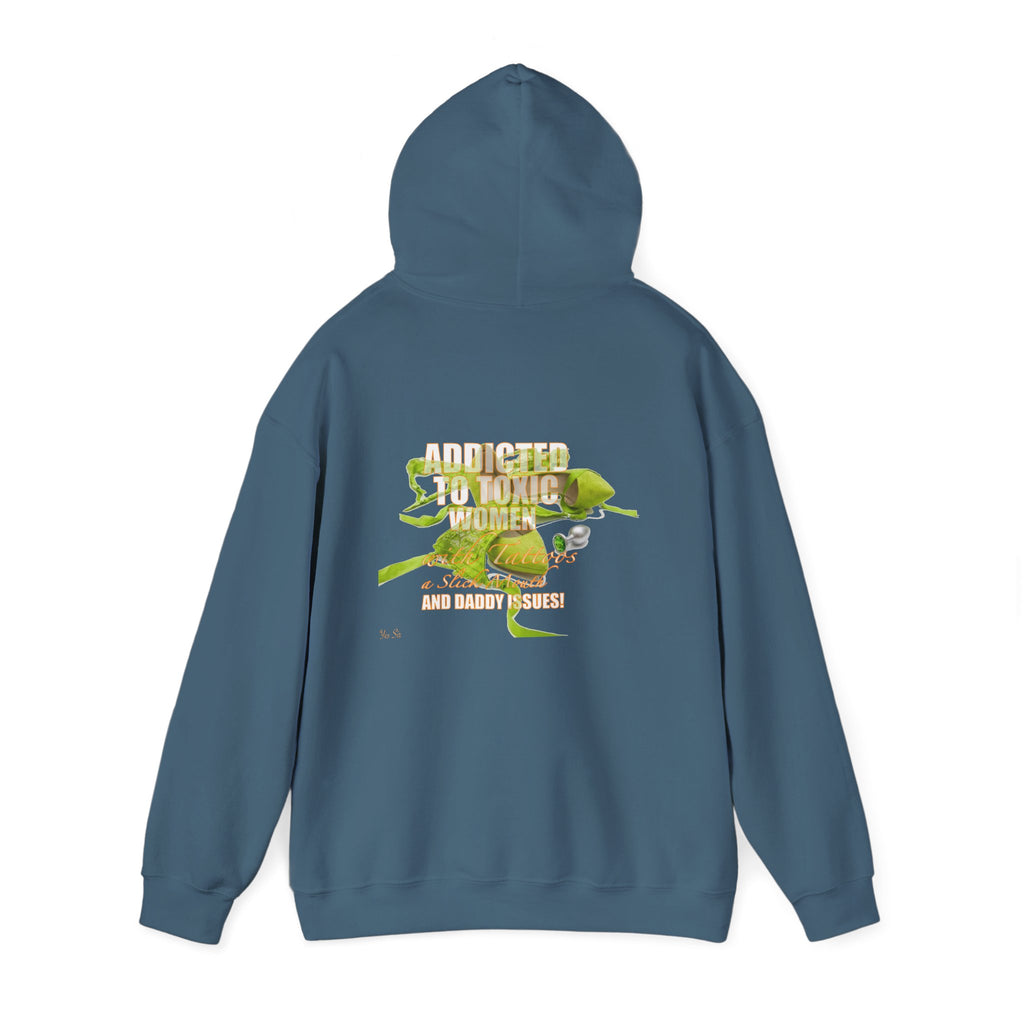 Addicted | Yes Sir Hoodie | Recovering Addict Graphic Hoodie