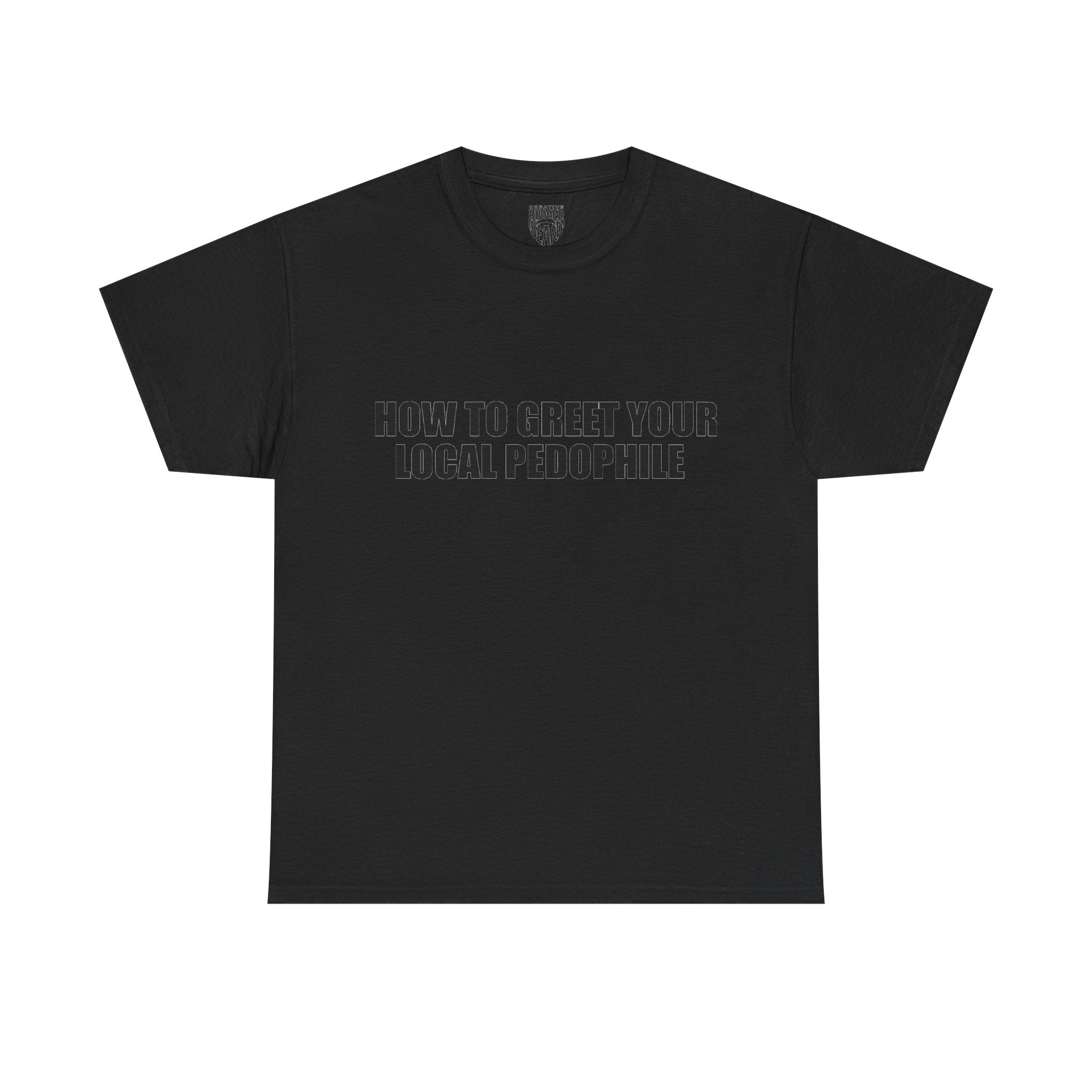 Protective Dad Greetings T-Shirt | Here’s Your Warning
