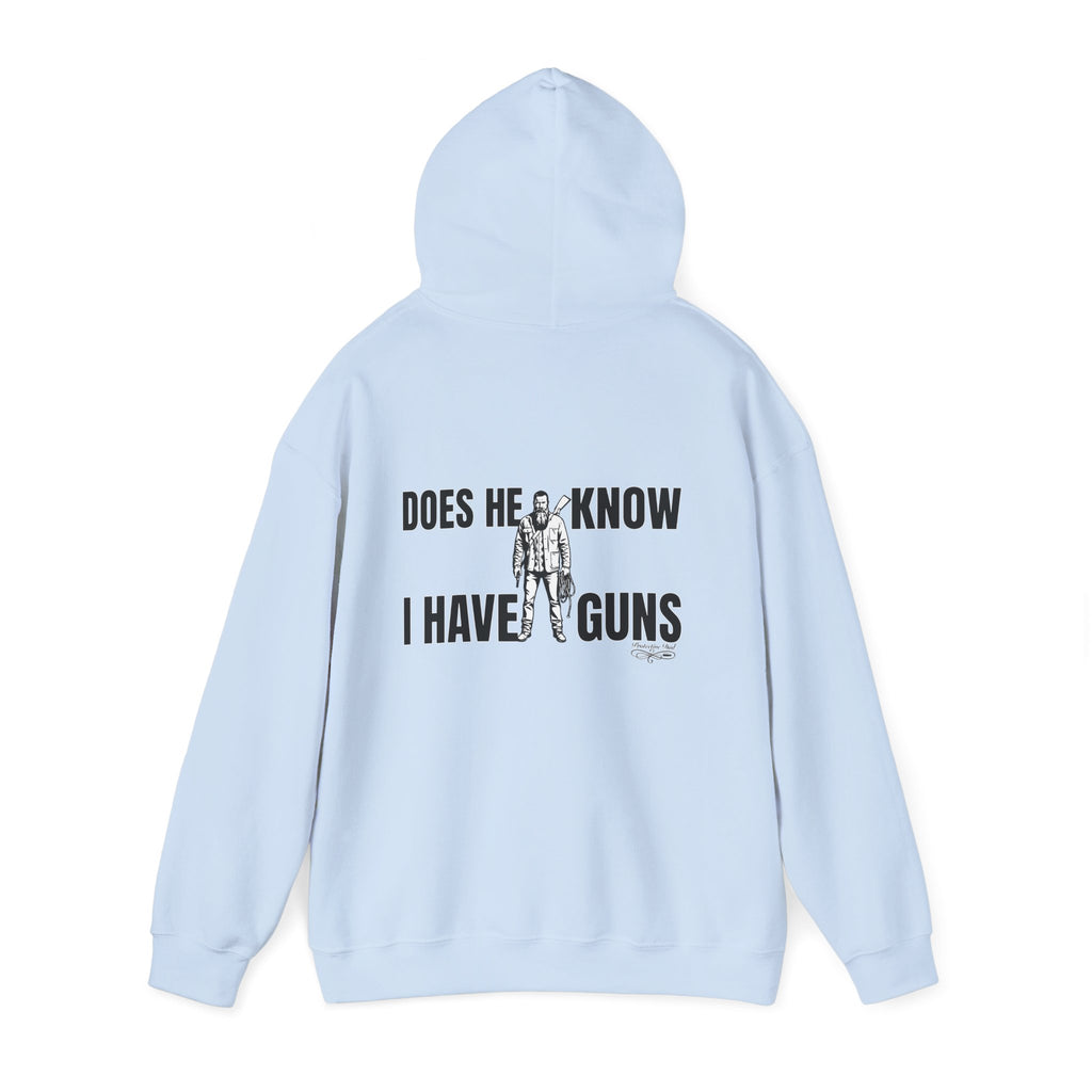 Protective Dad Does He Know Hoodie | Here’s Your Warning