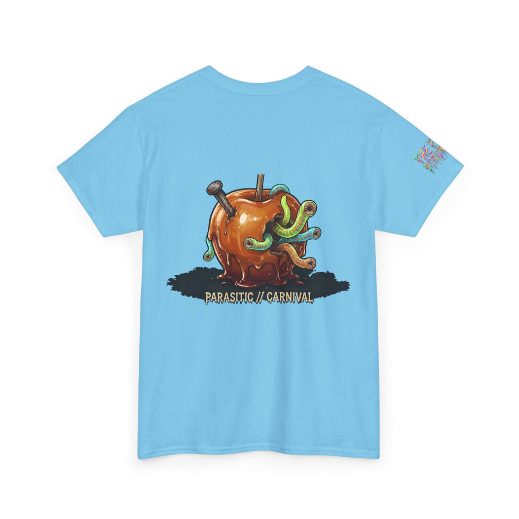 Skullcream Carnival Caramel Apple - Spooky Candy Apple Graphic T-Shirt