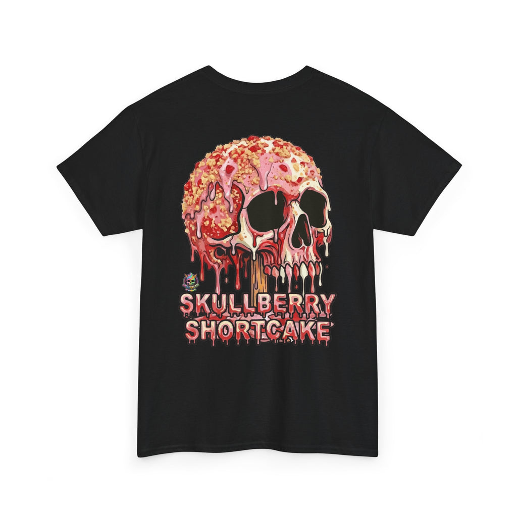 Skullcream-Skullberry Shortcake T-Shirt | Colorful Drip Graphic Tee