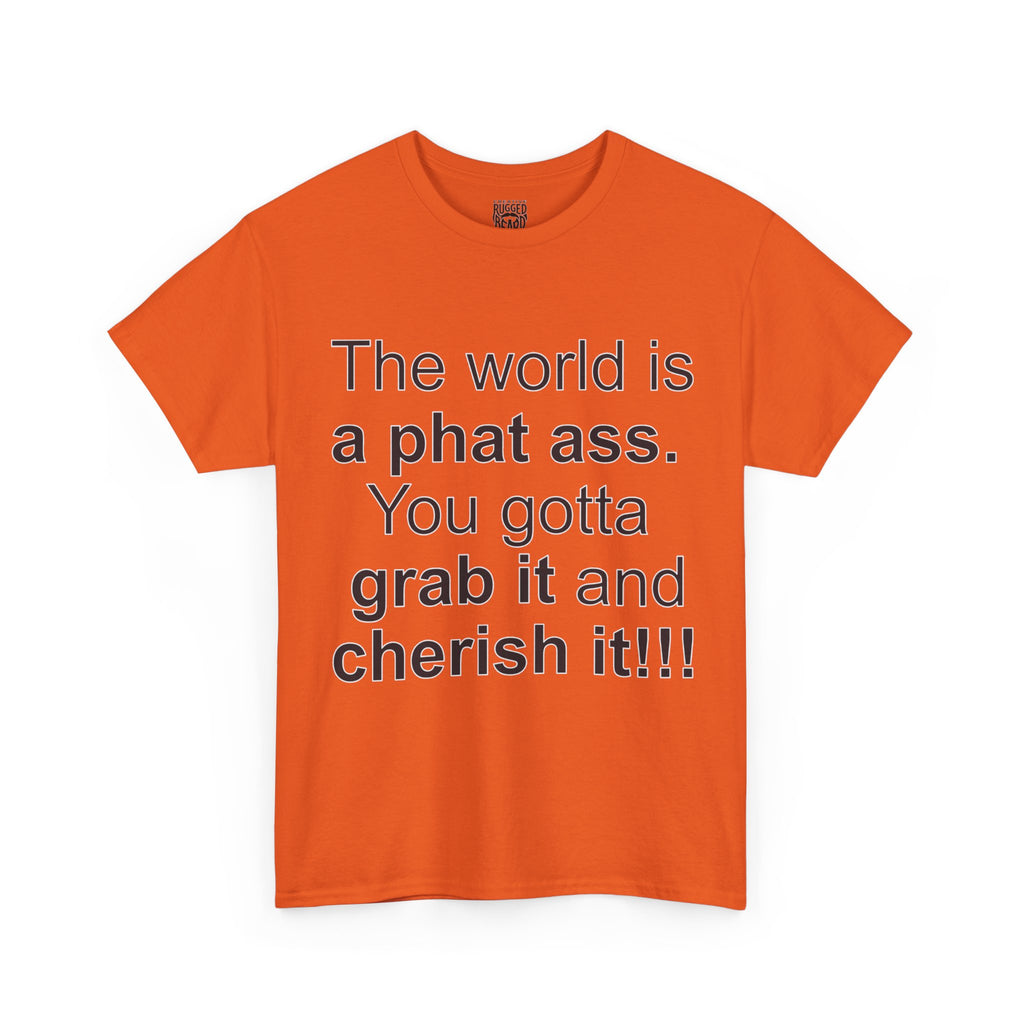 The World | Yes Sir T Shirt | Cherish It Graphic T Shirt