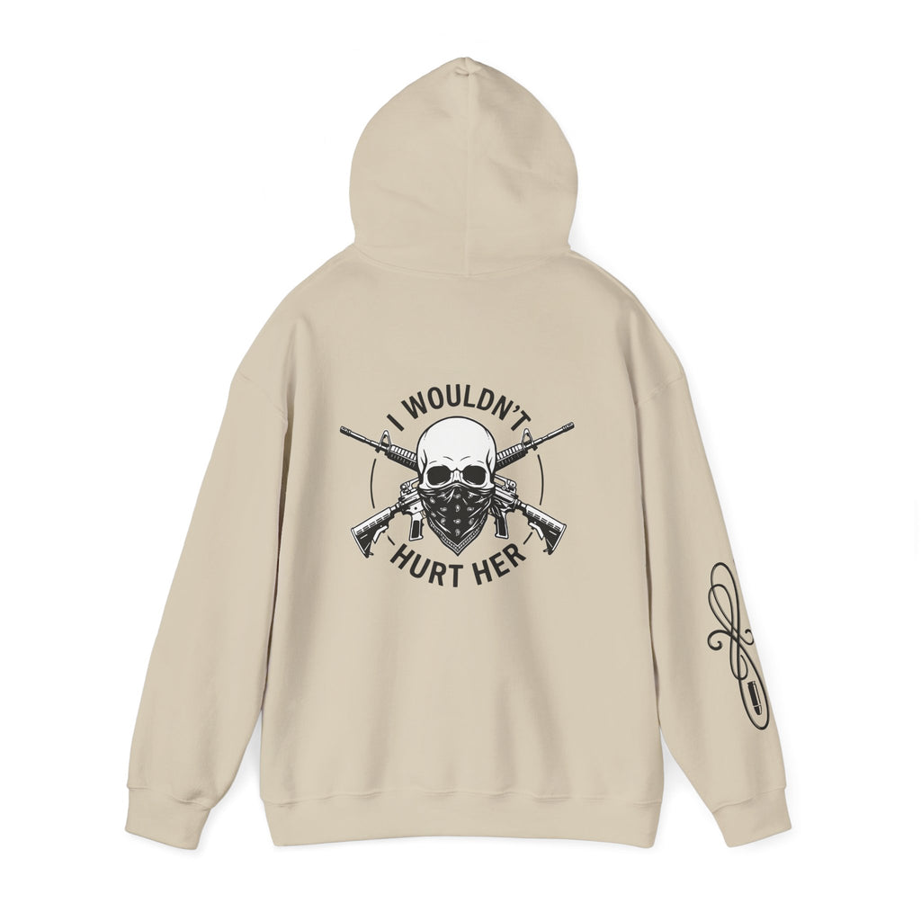 Protective Dad-Assault Rifles Hoodie | Here’s Your Warning