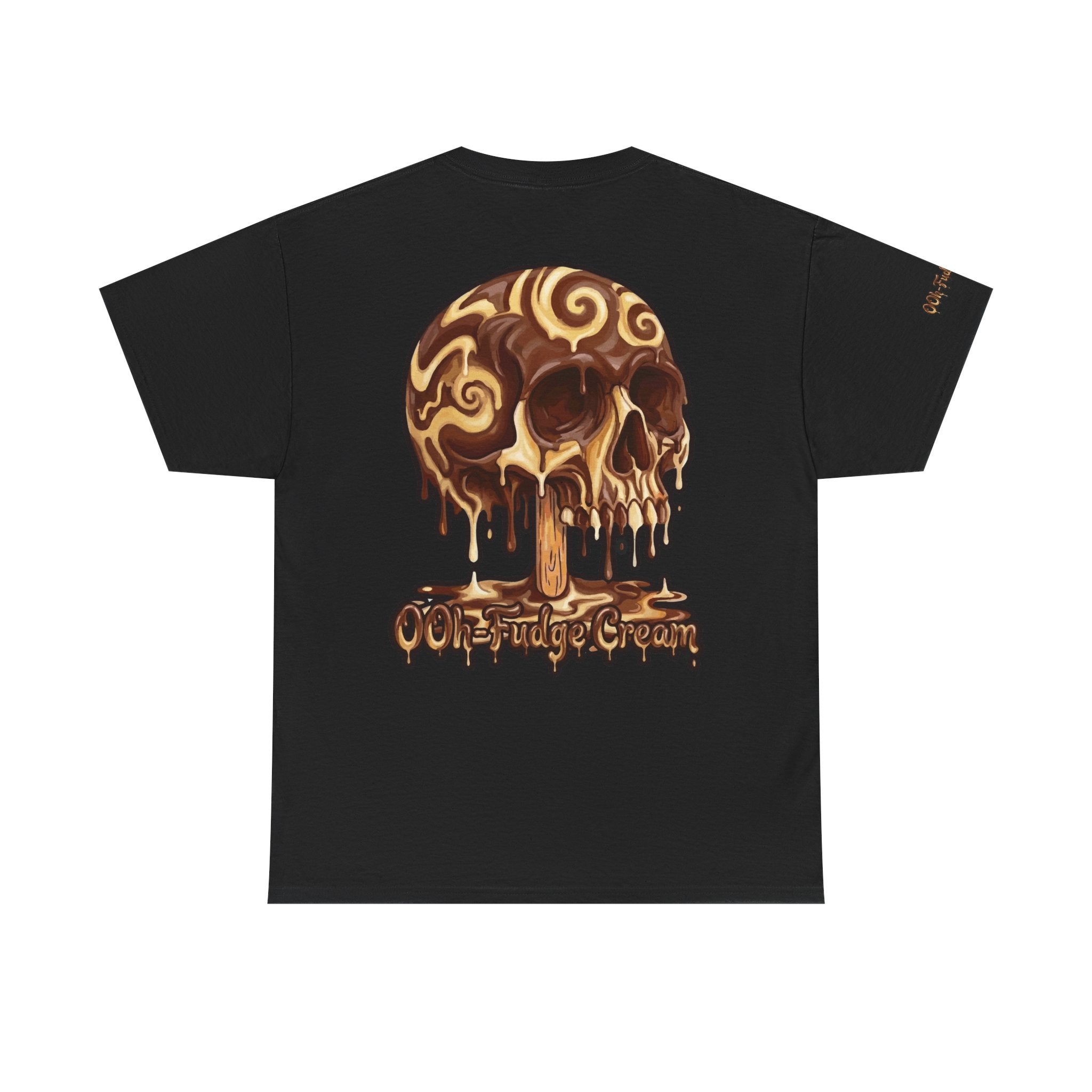 Skullcream-Ooh-Fudge Cream T-Shirt | Colorful Drip Graphic Tee