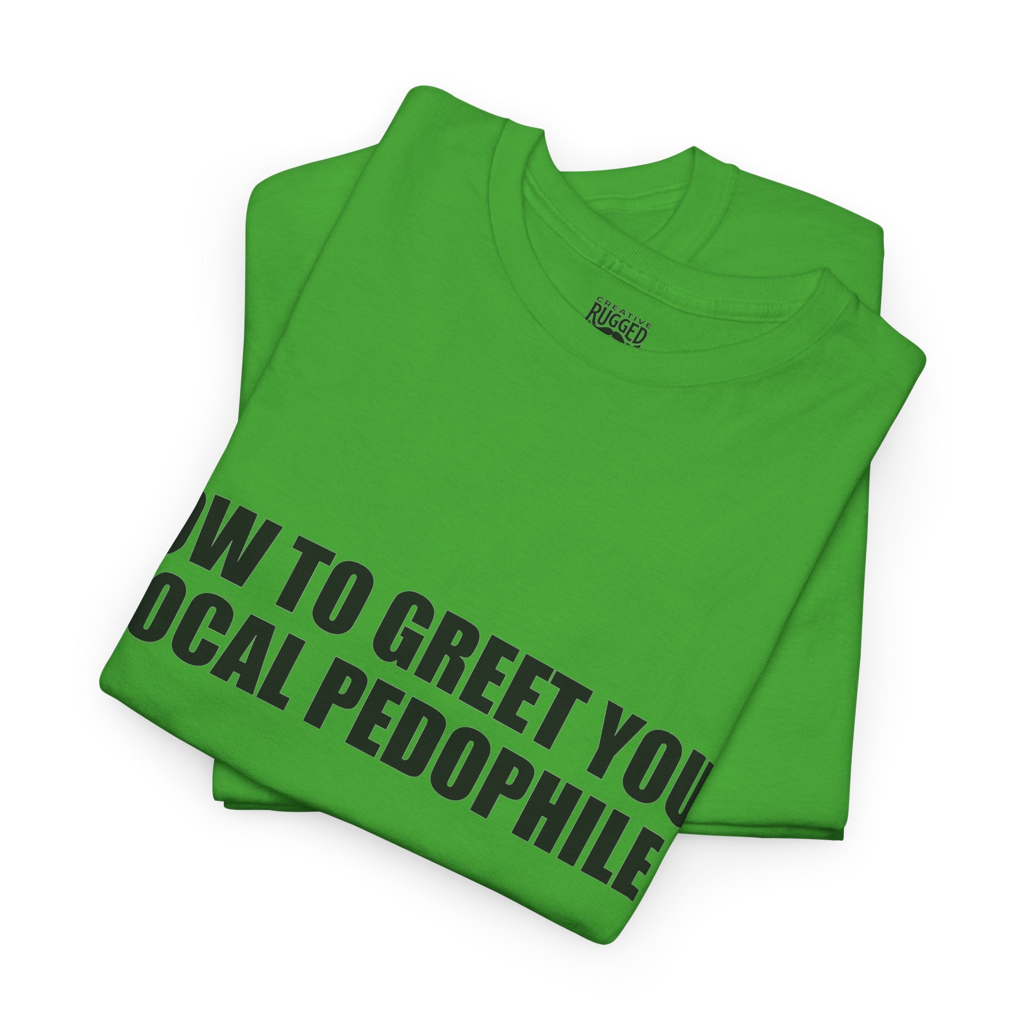 Protective Dad Greetings T-Shirt | Here’s Your Warning