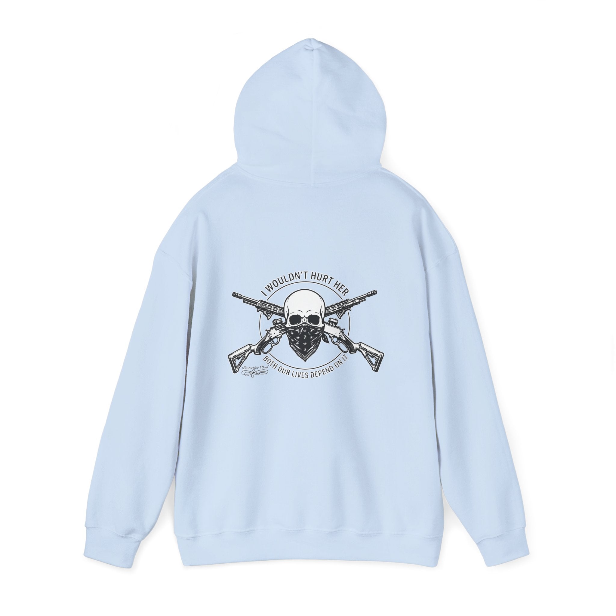 Protective Dad Lever Action - Hoodie | Here’s Your Warning
