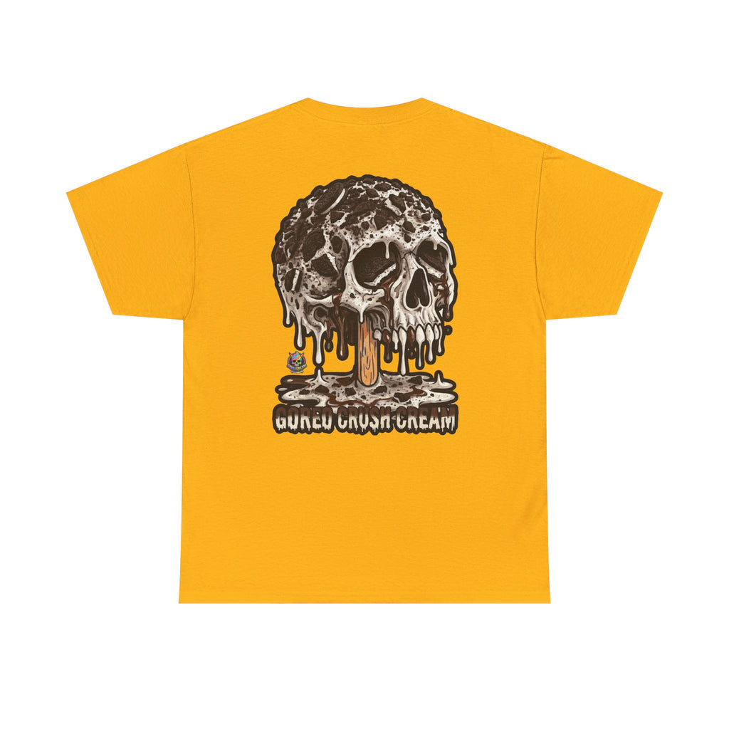 Skullcream-Goreo Crush Cream T-Shirt | Colorful Drip Graphic Tee