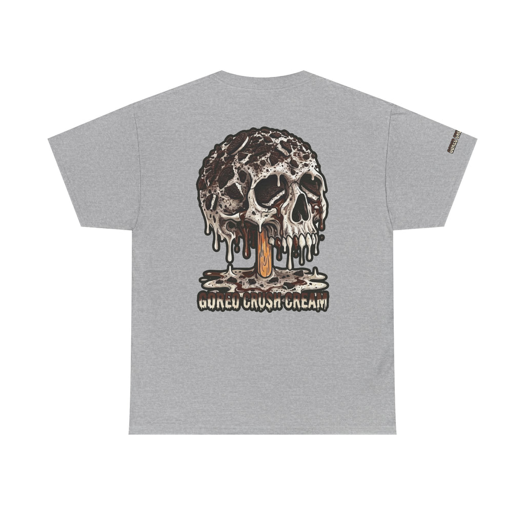 Skullcream-Goreo Crush Cream T-Shirt | Colorful Drip Graphic Tee