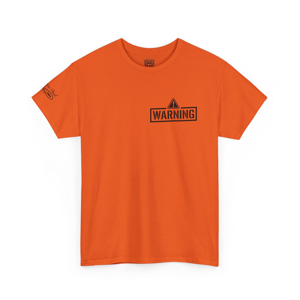 Protective Dad Sawed Off Shotguns T-Shirt | Here’s Your Warning