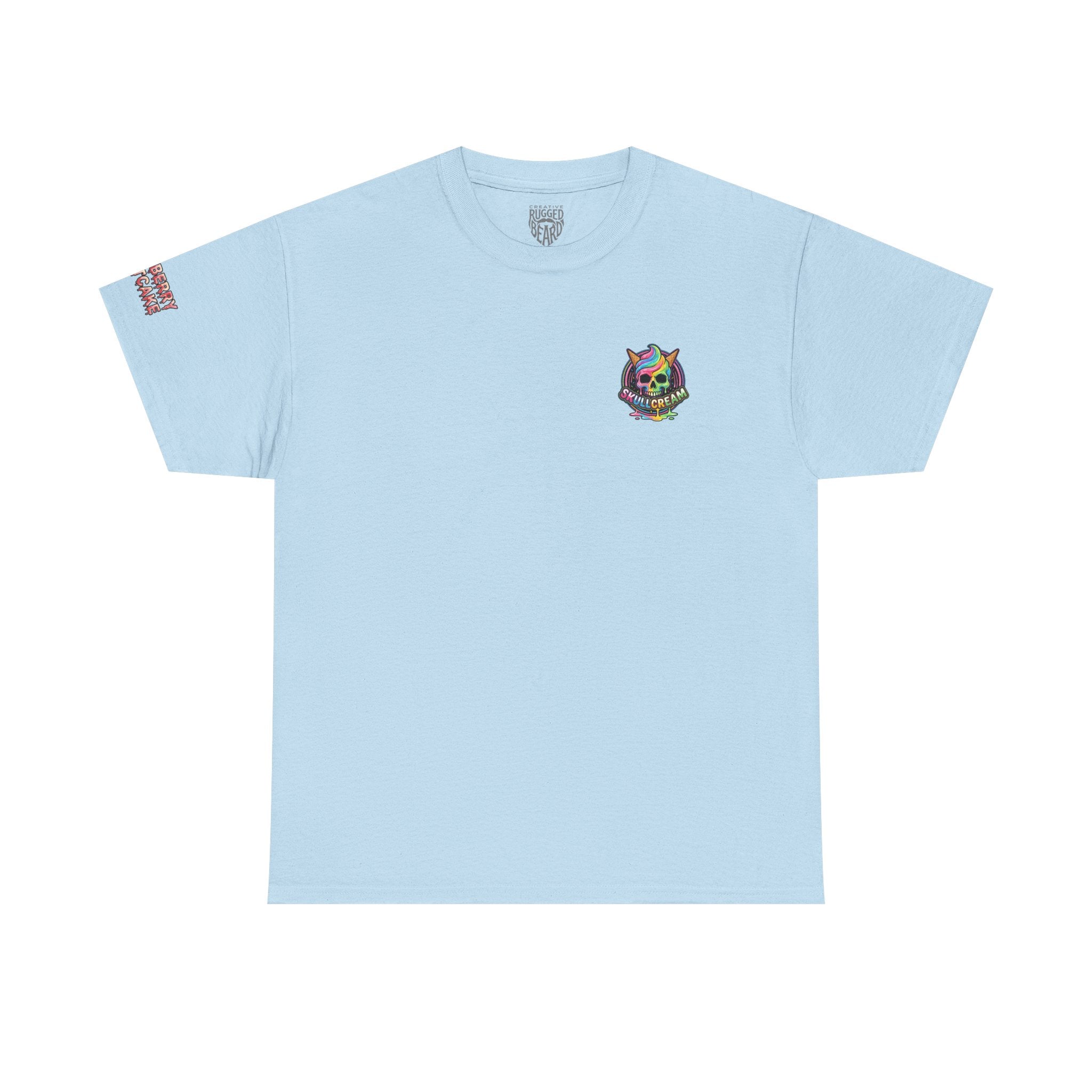Skullcream-Skullberry Shortcake T-Shirt | Colorful Drip Graphic Tee