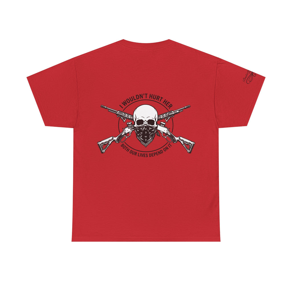 Protective Dad-Lever Action T-Shirt | Here’s Your Warning