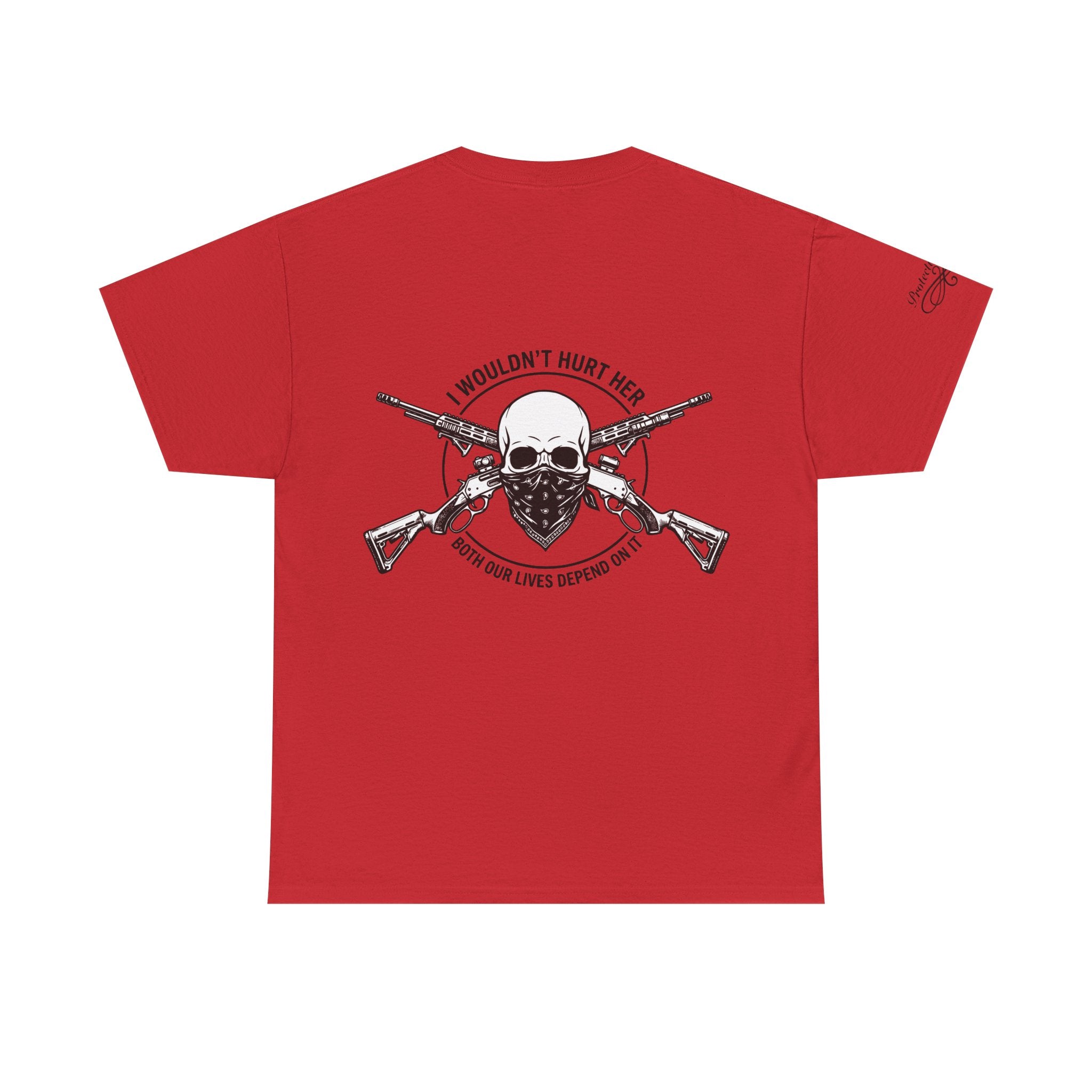 Protective Dad-Lever Action T-Shirt | Here’s Your Warning