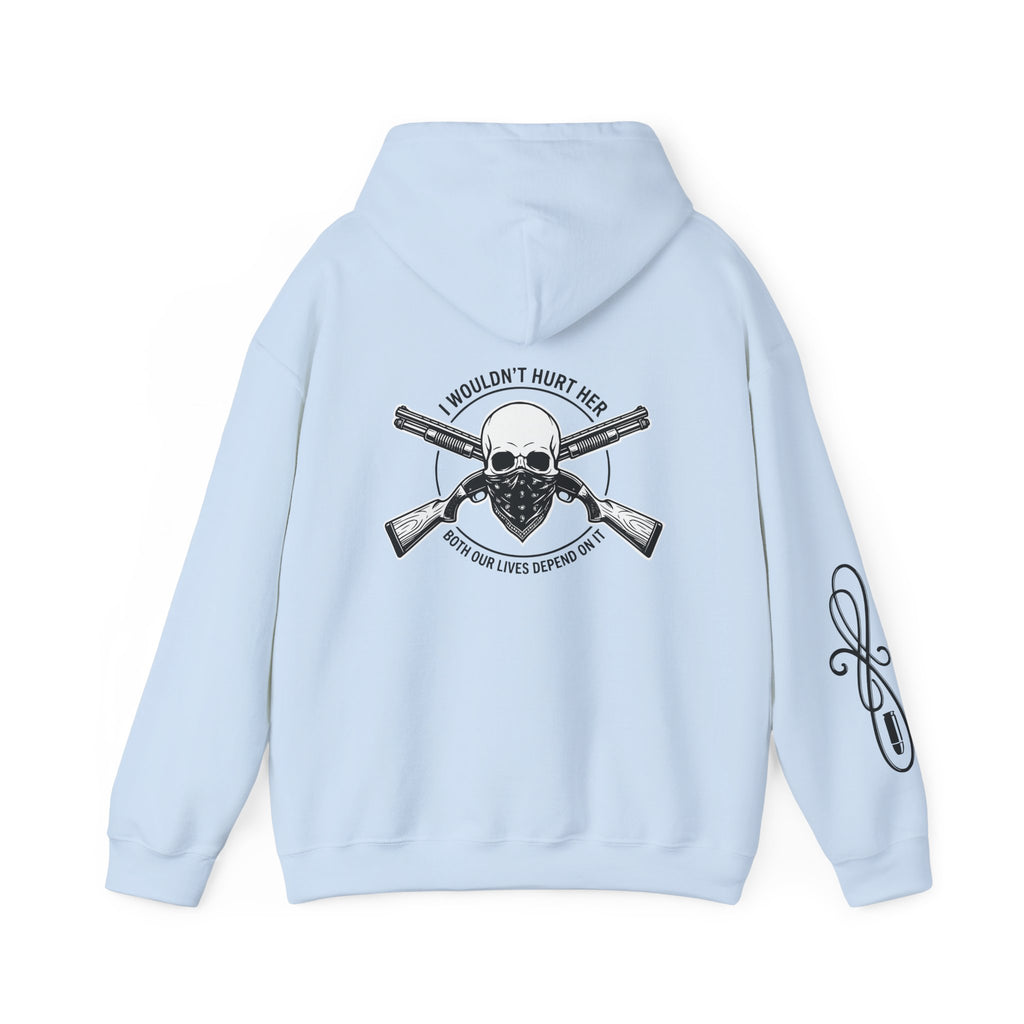 Protective Dad Shotguns - Hoodie | Here’s Your Warning