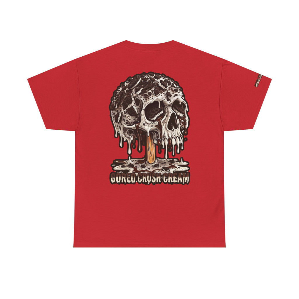 Skullcream-Goreo Crush Cream T-Shirt | Colorful Drip Graphic Tee