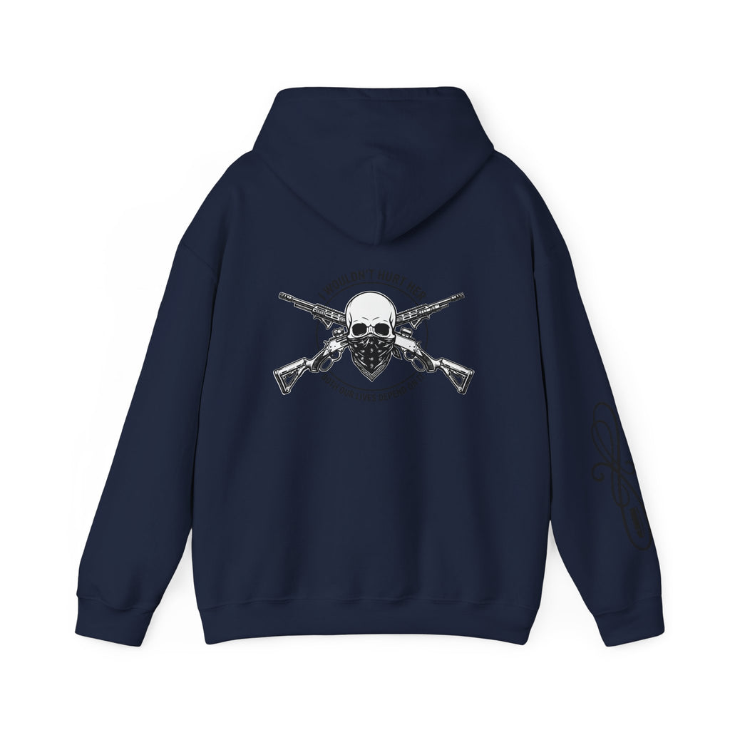 Protective Dad Lever Action - Hoodie | Here’s Your Warning