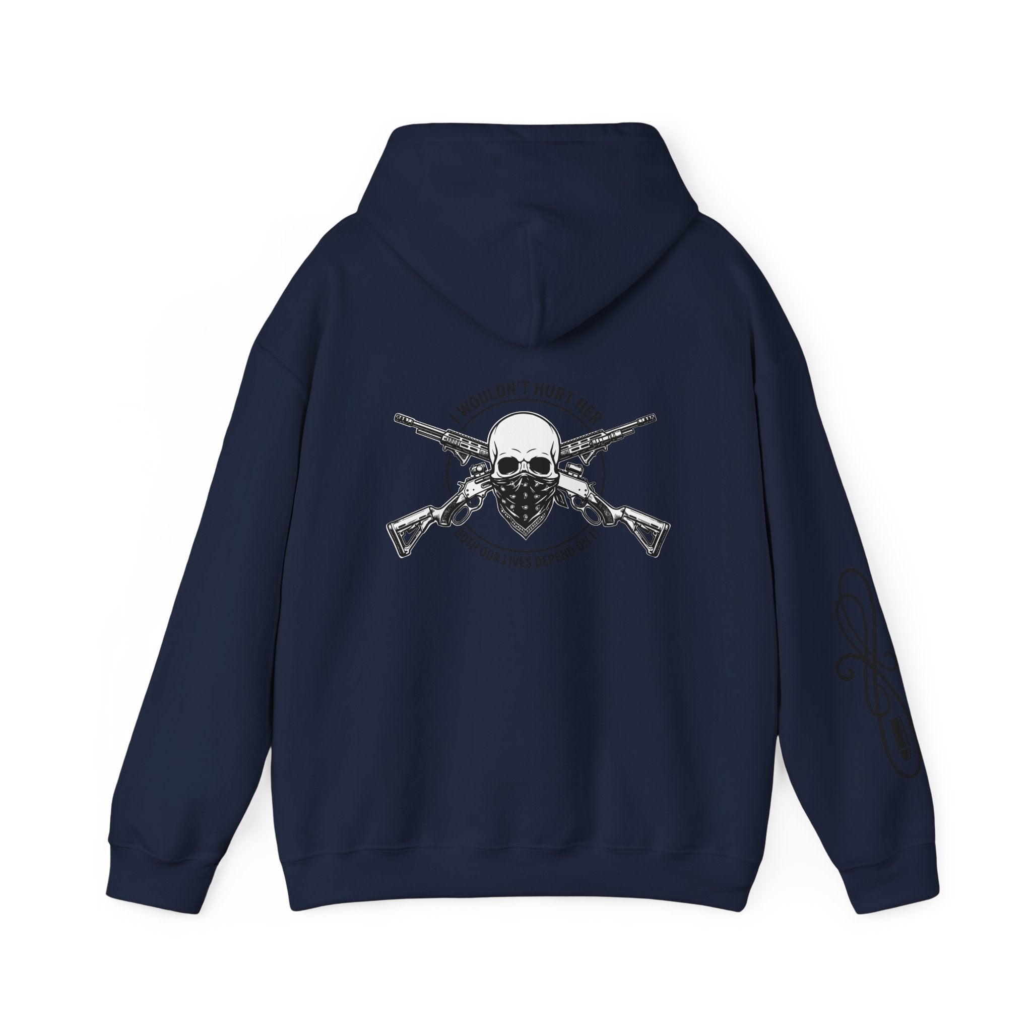 Protective Dad Lever Action - Hoodie | Here’s Your Warning