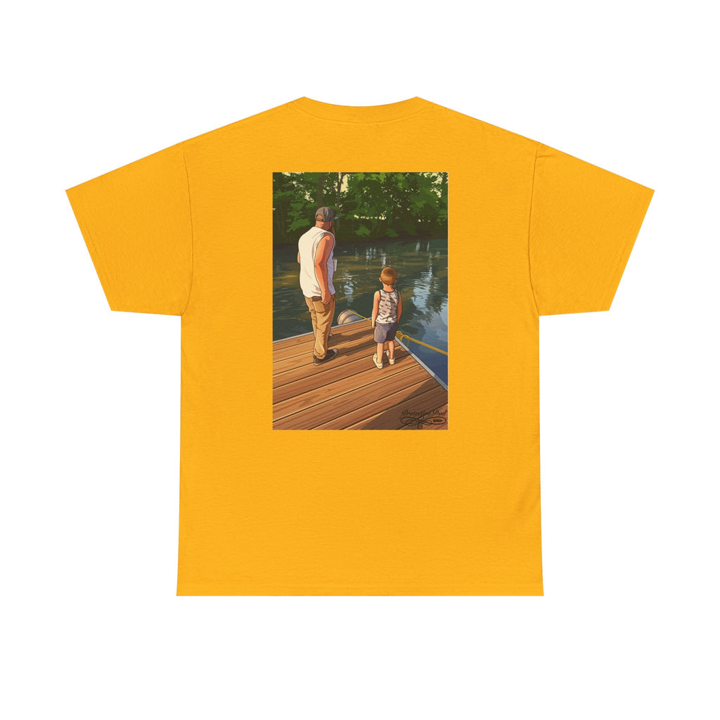 Protective Dad Father-n-Son Love T-Shirt | He’s Protected Too