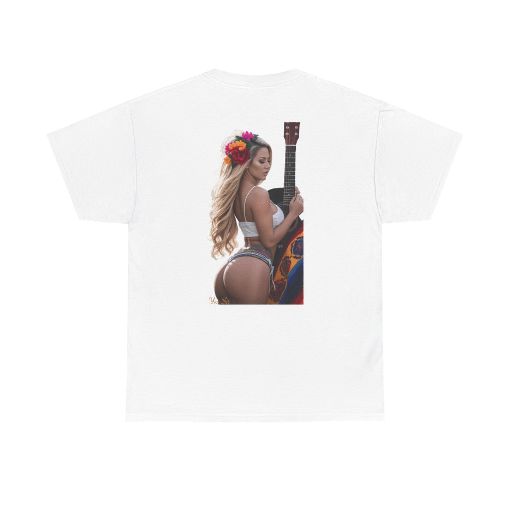 Pretty Flowers-Yes Sir T-Shirt | Parental Advisory  for the Bearded