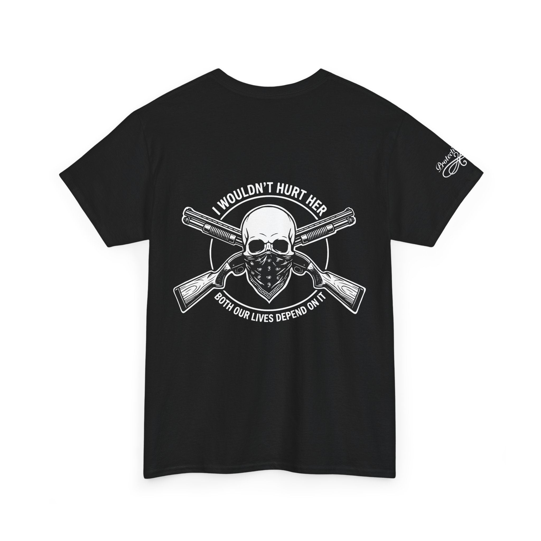Protective Dad Shotguns T-Shirt | Here’s Your Warning