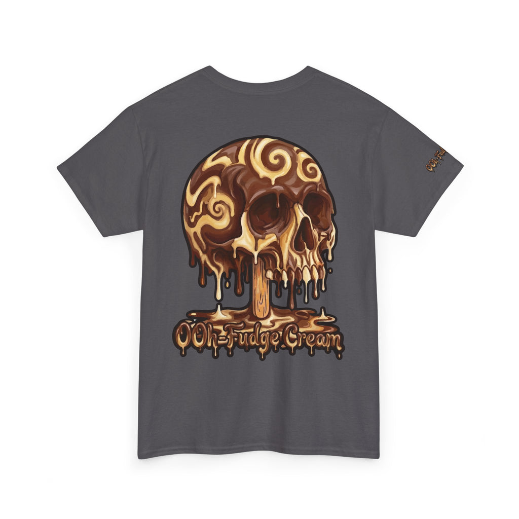 Skullcream-Ooh-Fudge Cream T-Shirt | Colorful Drip Graphic Tee