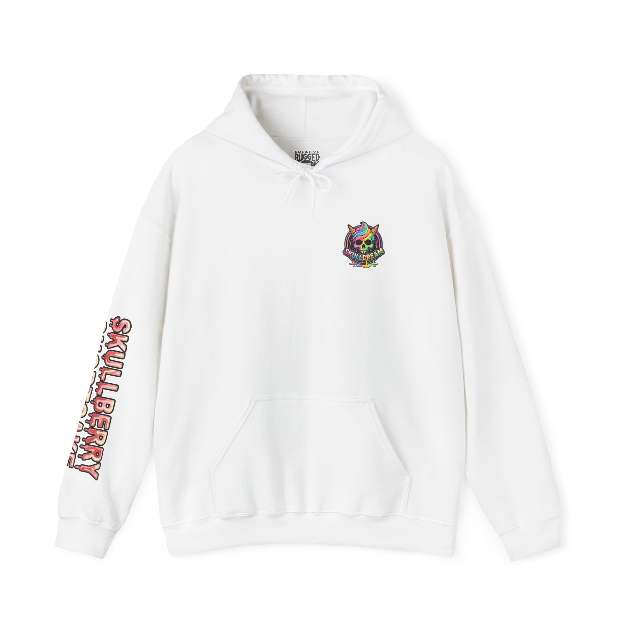 Skullcream-Skullberry Shortcake Hoodie | Dripping Skull Graphic