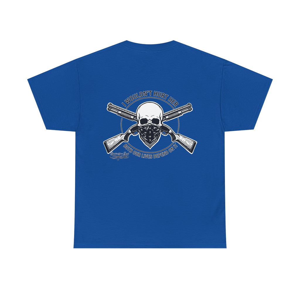 Protective Dad Shotguns T-Shirt | Here’s Your Warning