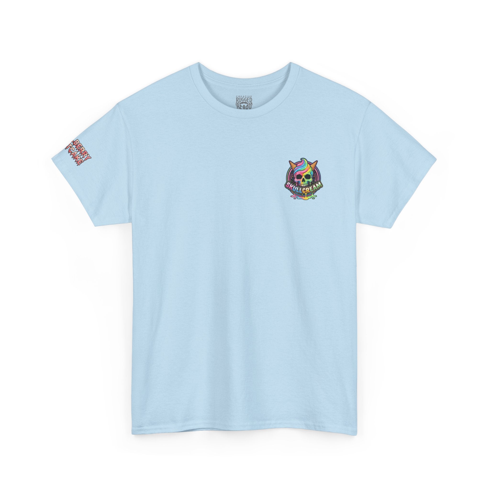 Skullcream-Skullberry Shortcake T-Shirt | Colorful Drip Graphic Tee